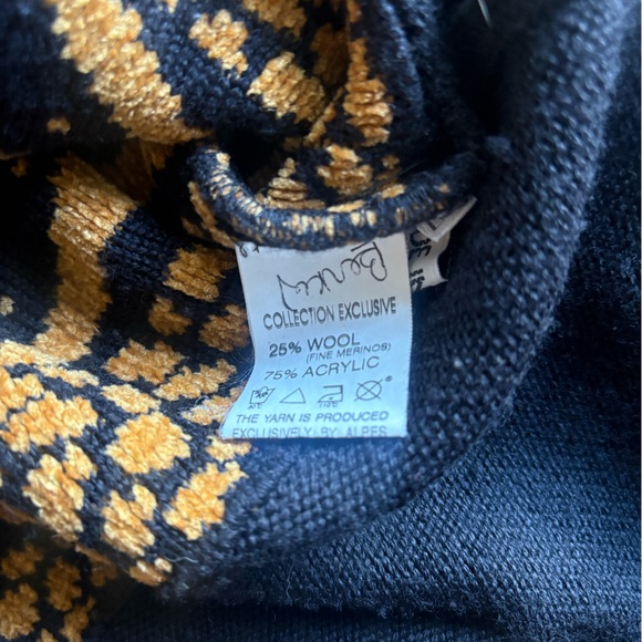 Vintage Cache Tiger Print Cardigan, Size S - Picture 2 of 4